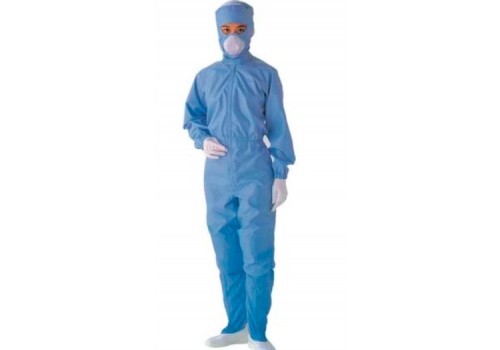 Anti-static Coverall,5mm Stripe,Blue